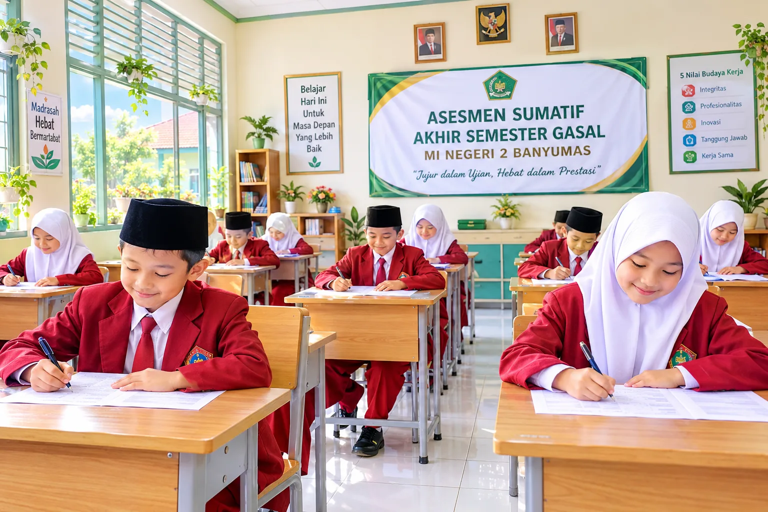 Pelaksanaan ASAS Gasal (Asesmen Sumatif Akhir Semester)